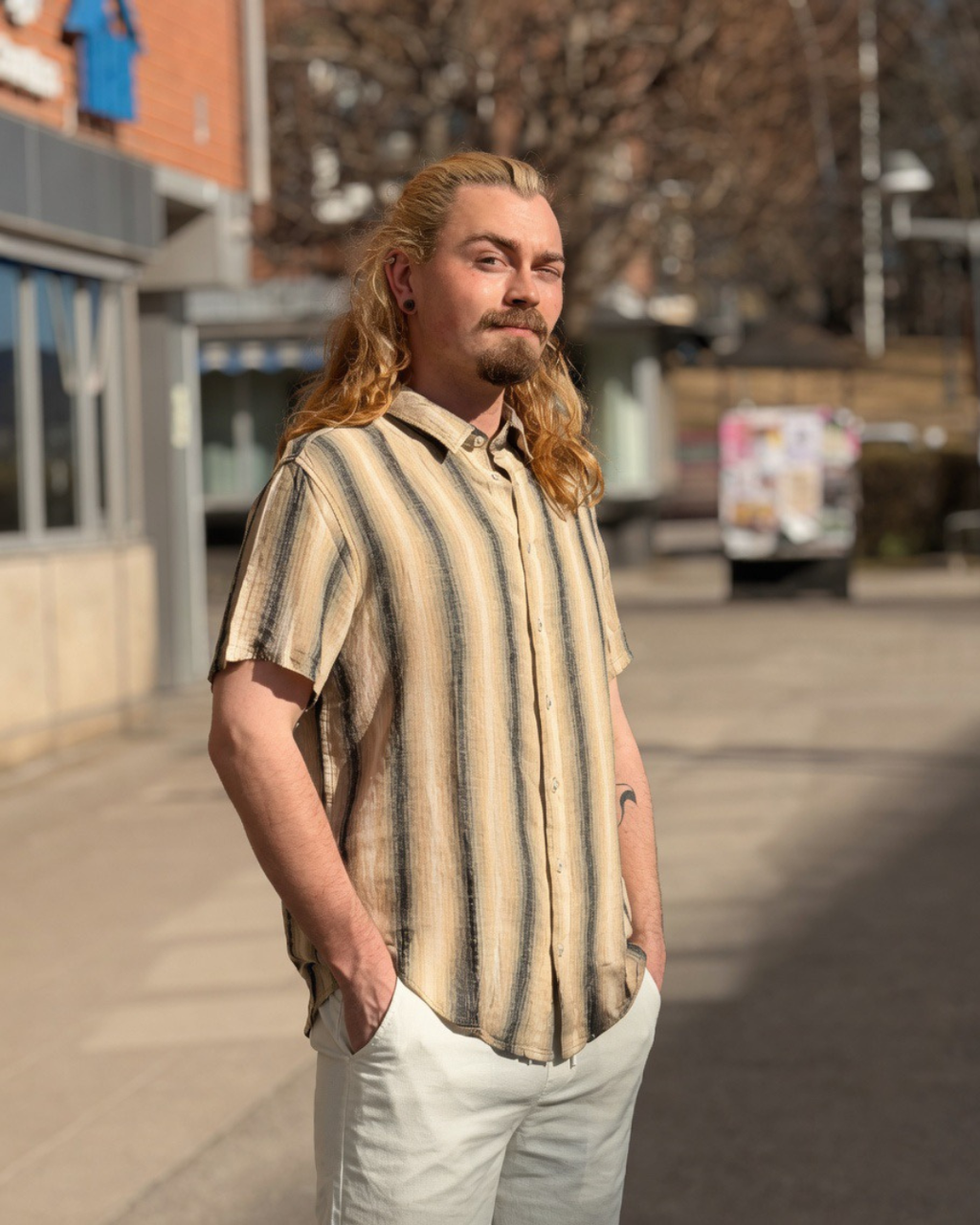 Skjorta lin