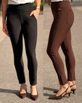 Leggings med fickor