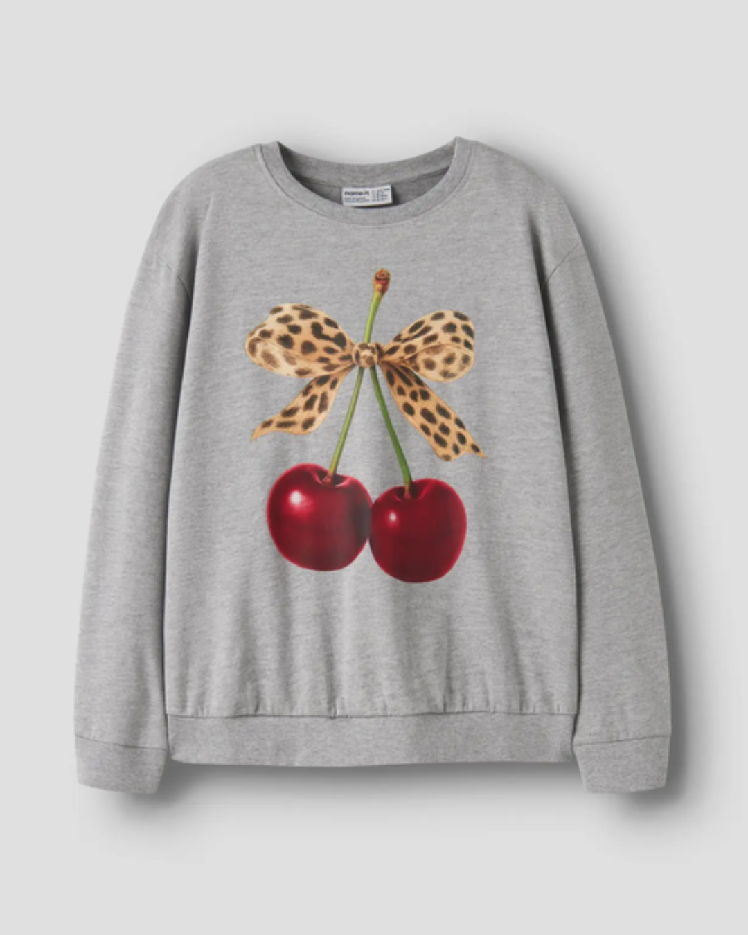 Sweatshirt körsbär eller katt