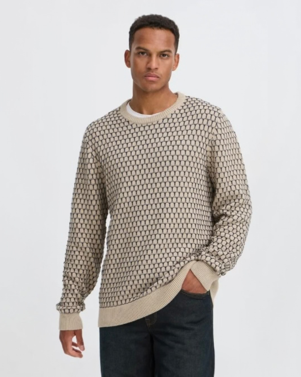 Tröja honeycomb