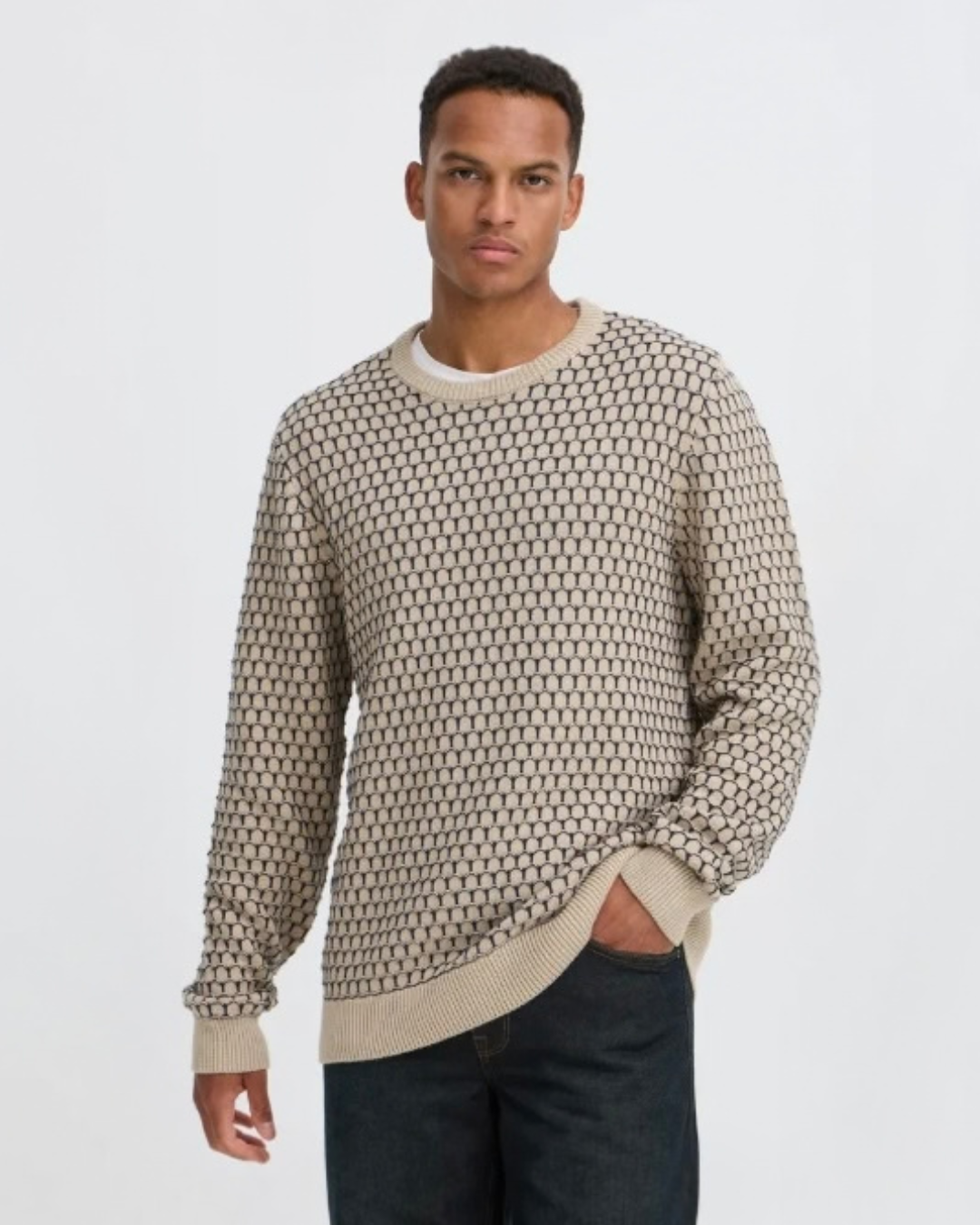 Tröja honeycomb