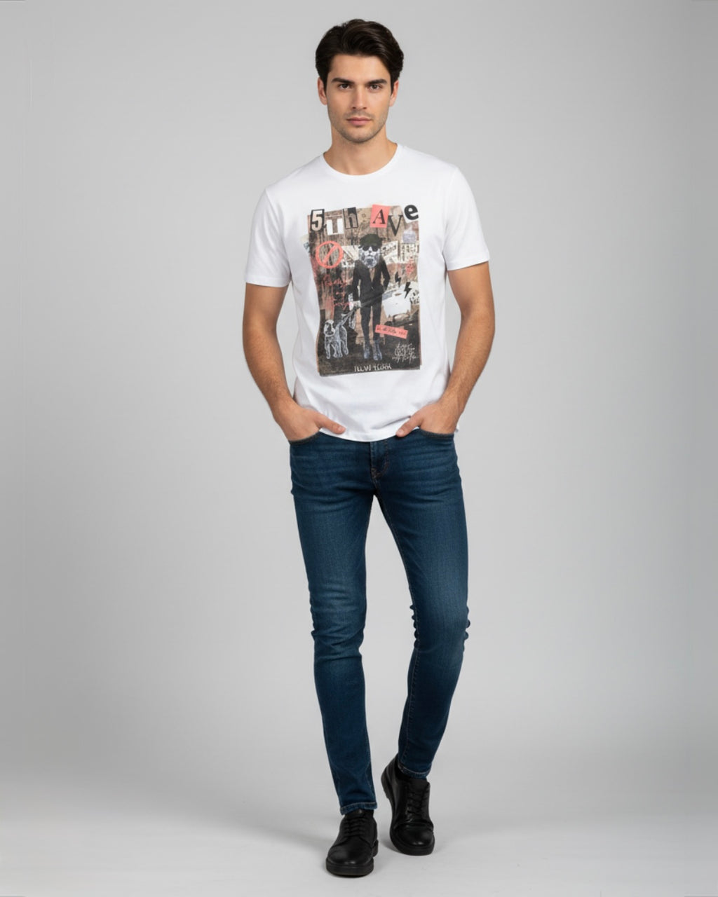 T-shirt med tryck