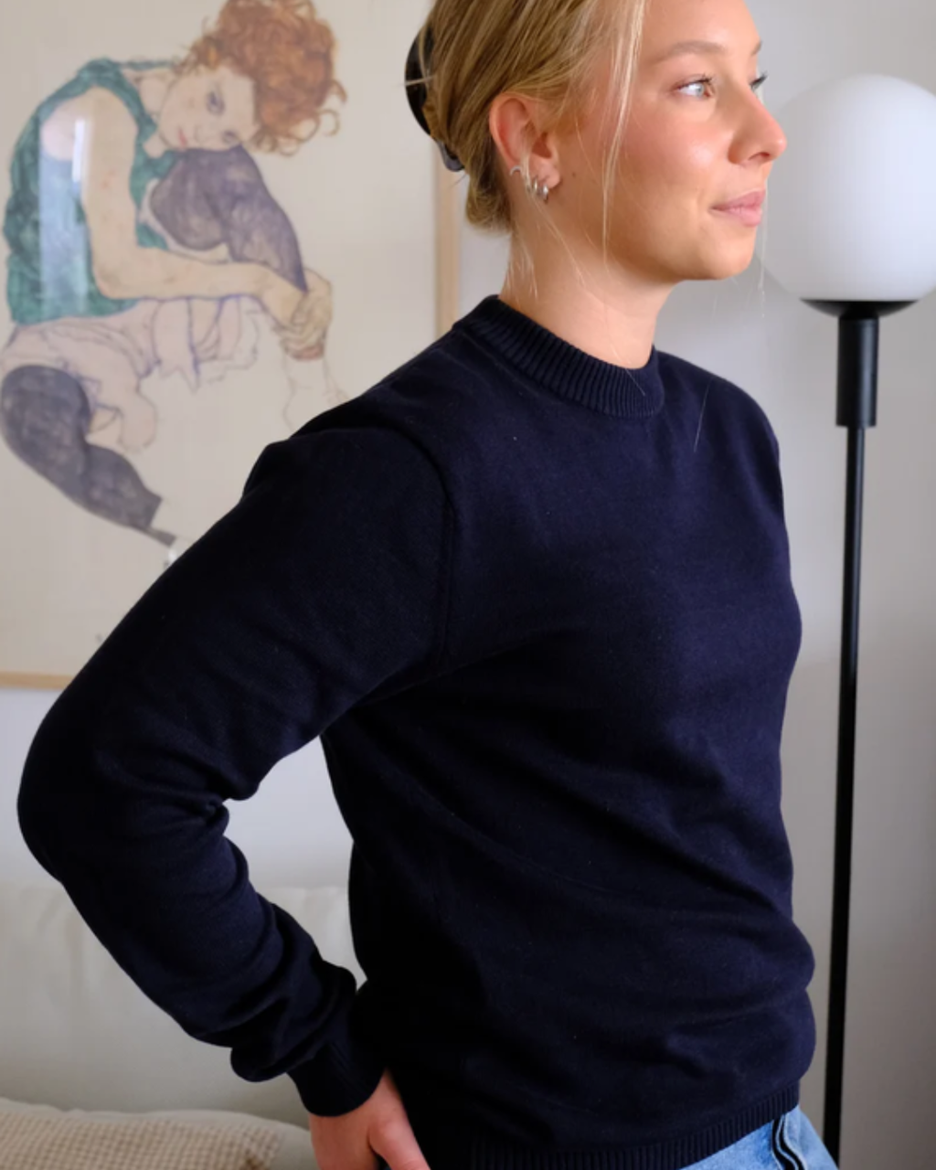 Crew neck i 3 färger