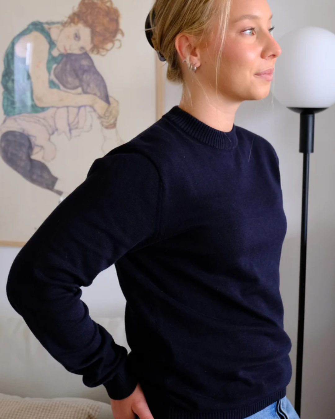 Crew neck i 3 färger