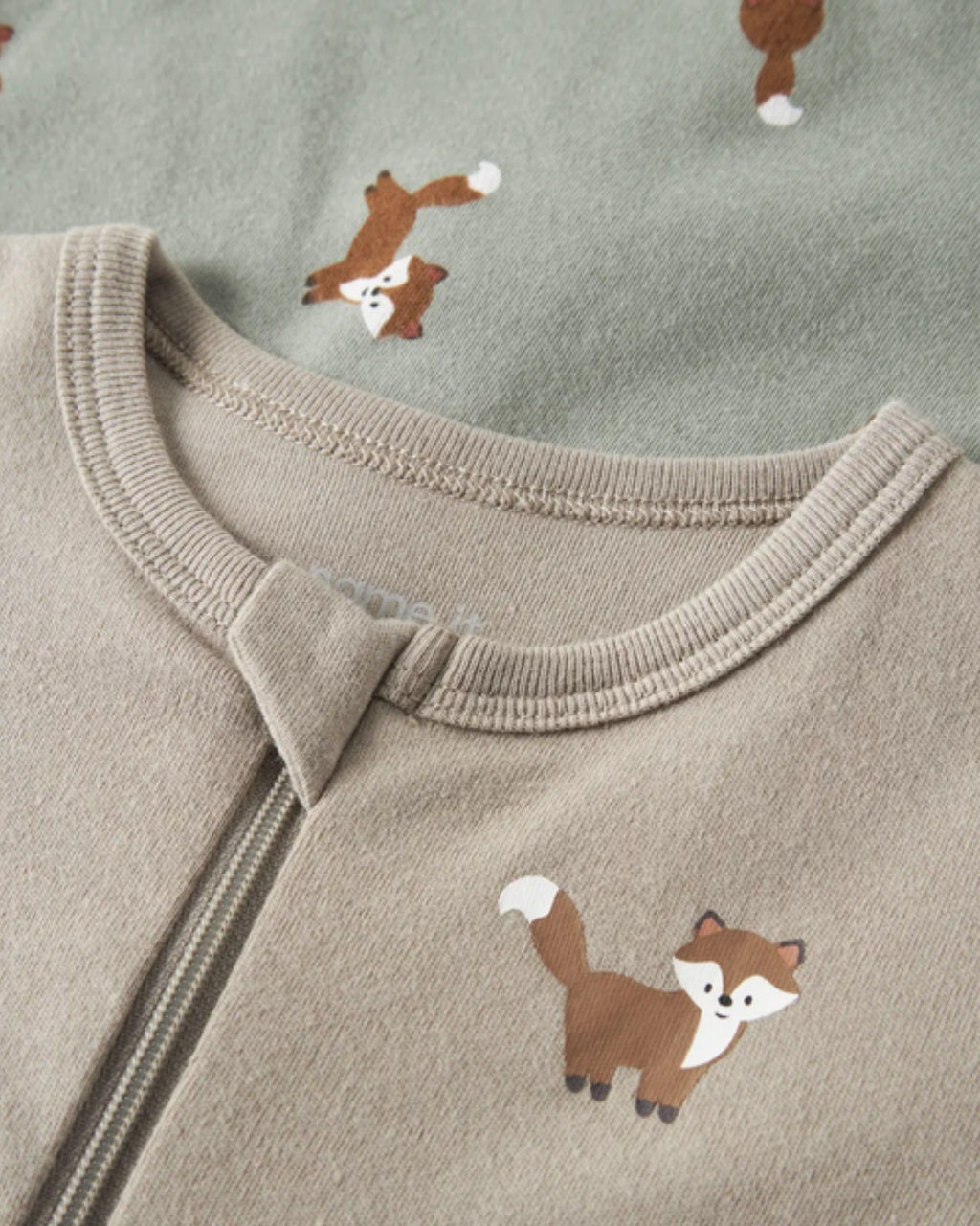 Pyjamas 2-pack rävar
