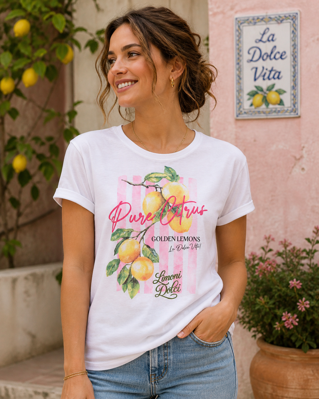T-shirt Citron