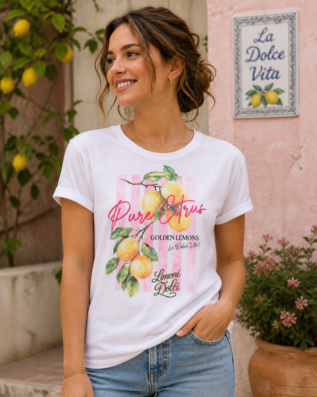 T-shirt Citron
