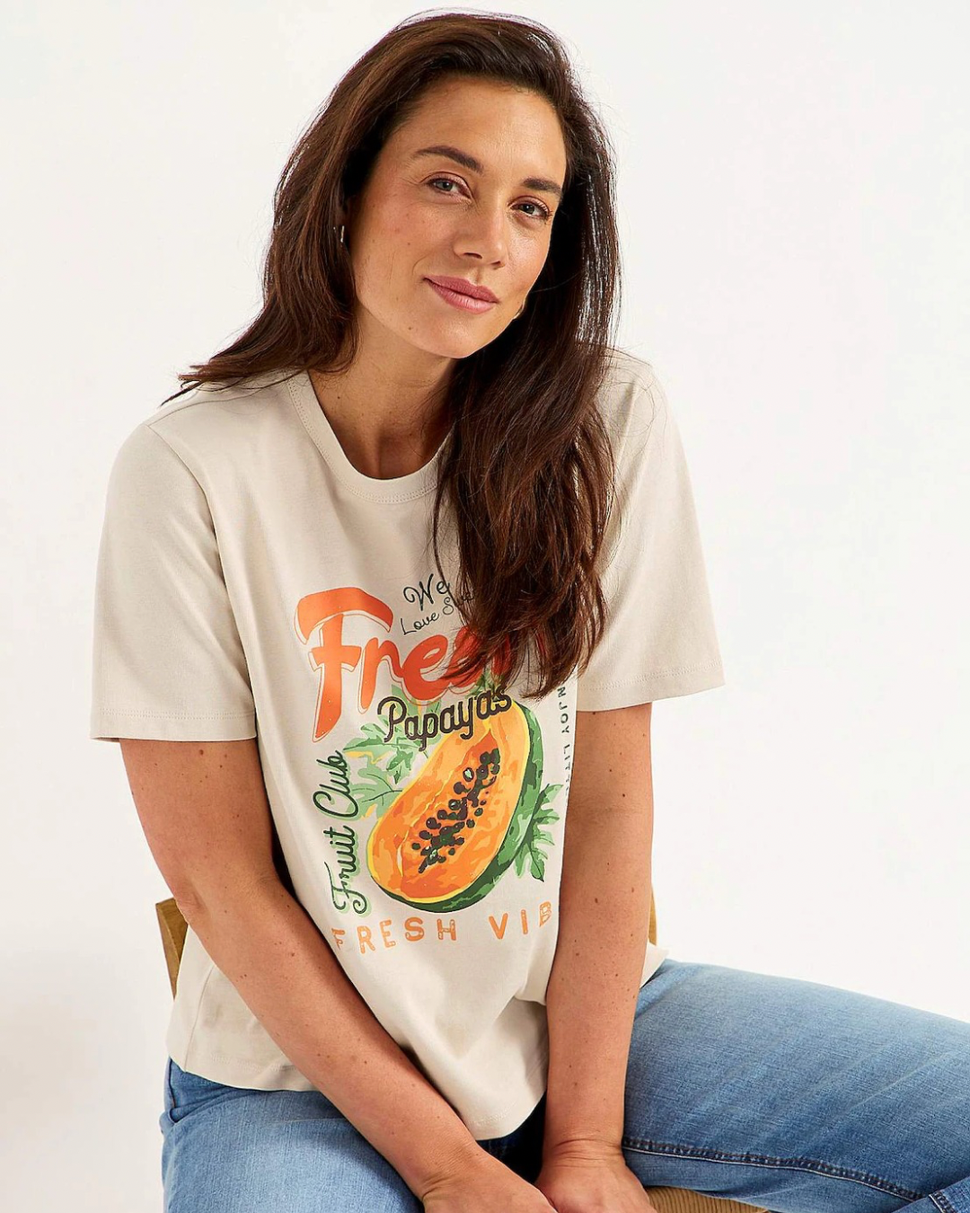T-shirt papaya