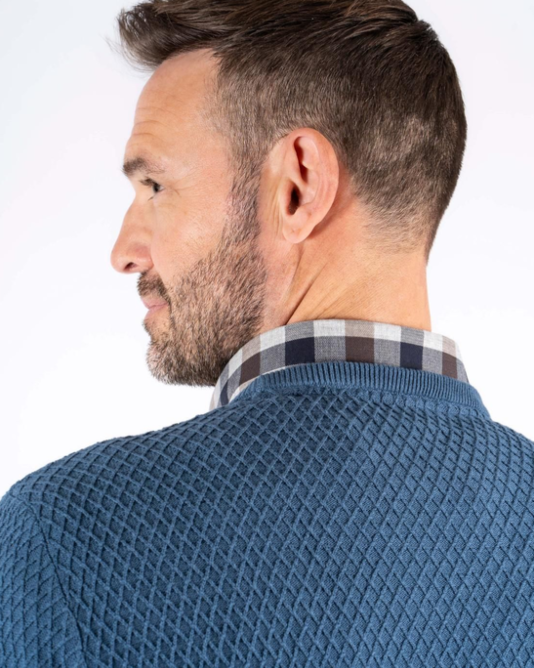 Pullover rund hals