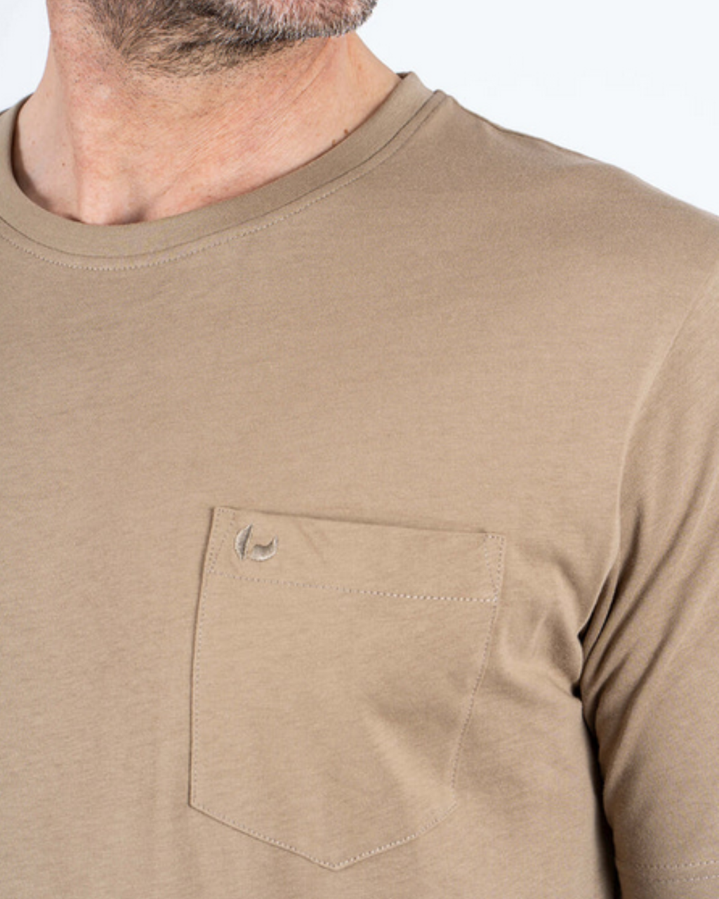 T-shirt med ficka