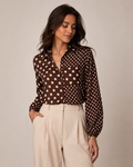 Blus prickig
