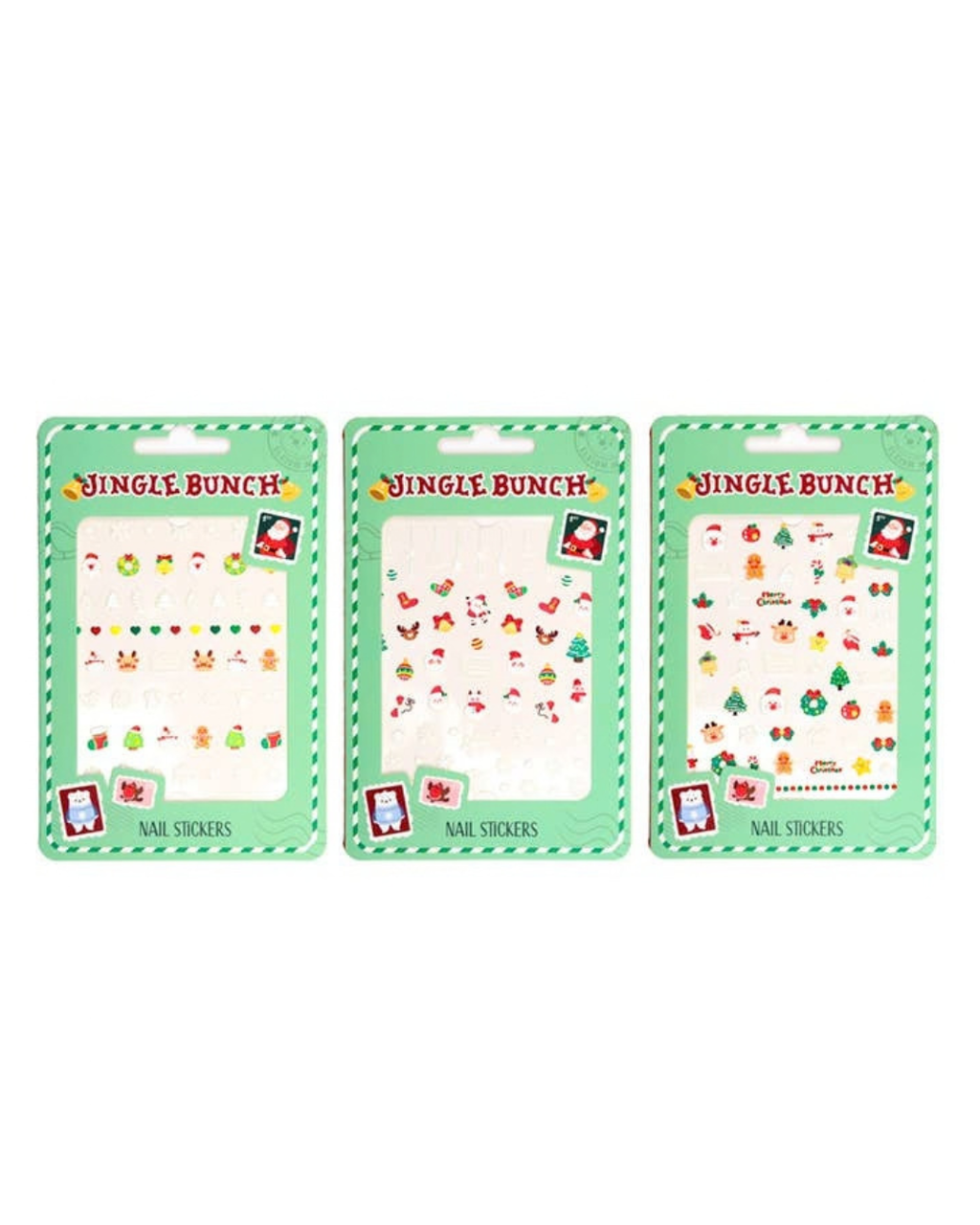 Nagelstickers jul