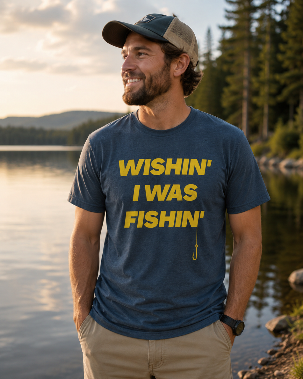 T-shirts med fiskemotiv