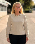 Pullover split neck