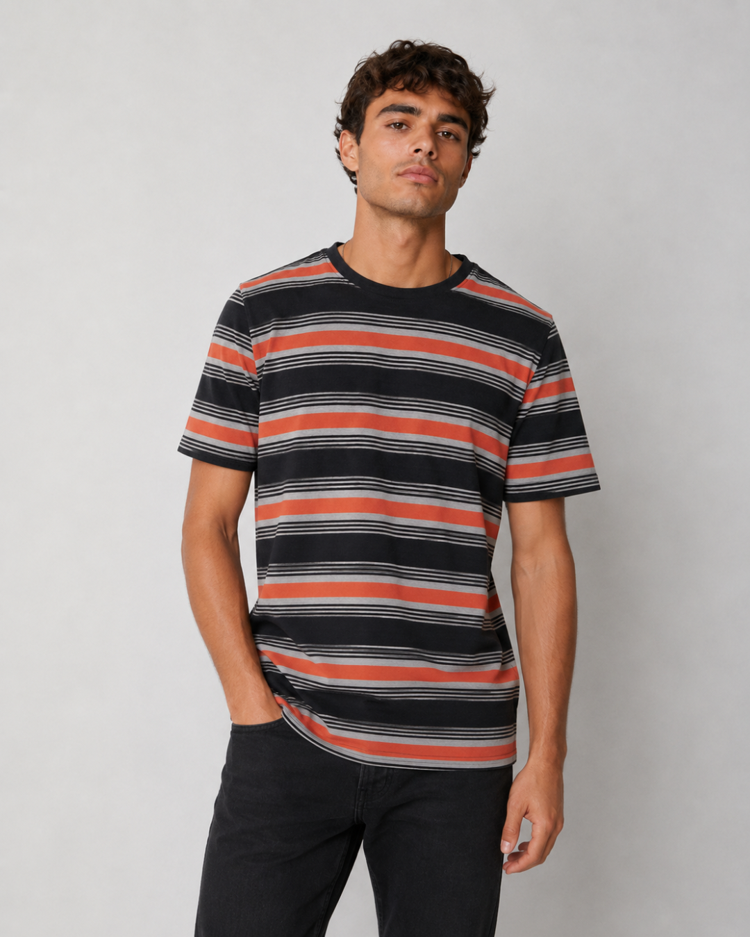 T-shirt randig