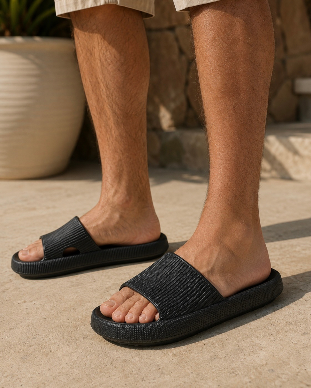 Plasttofflor unisex