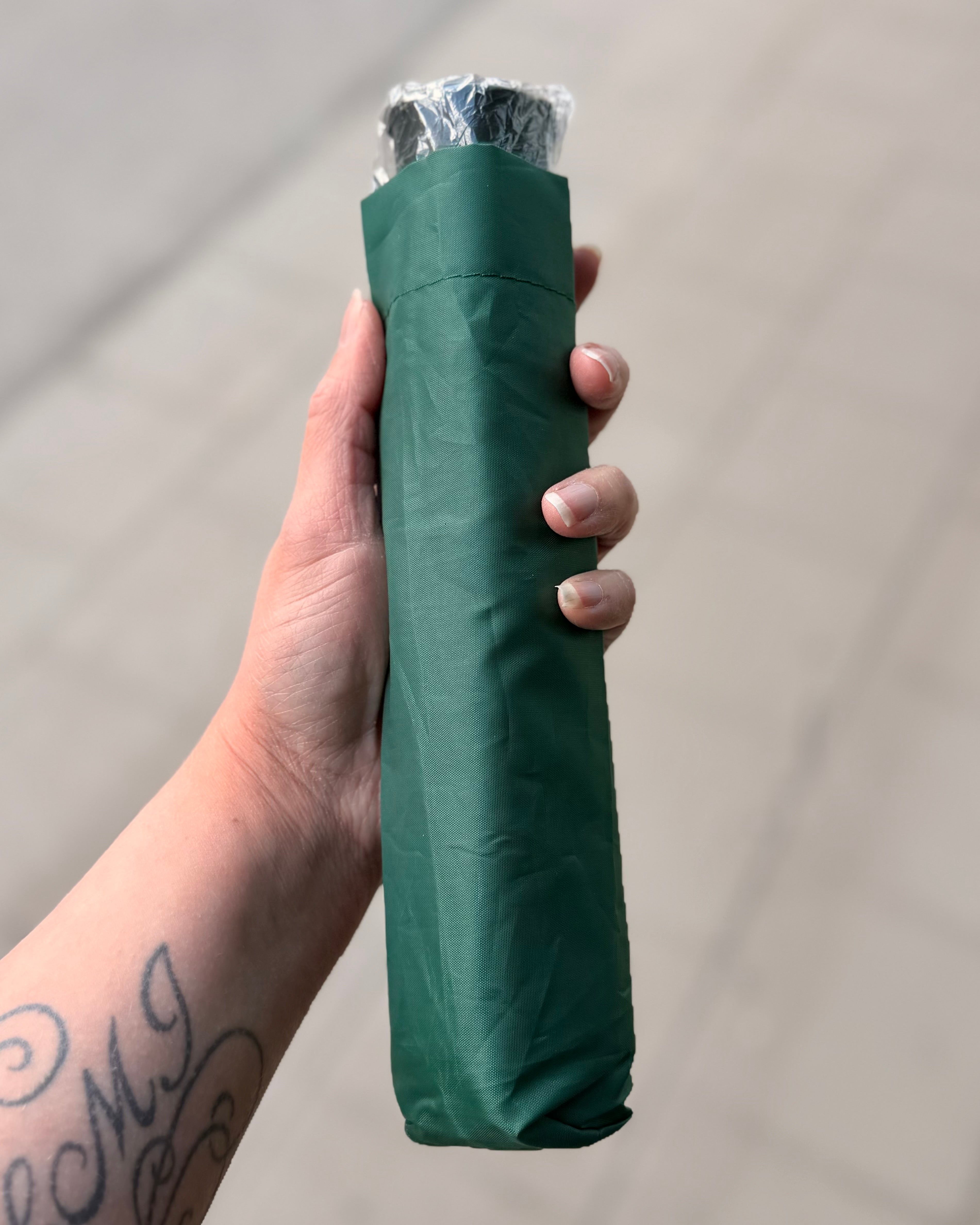 Paraply enfärgat
