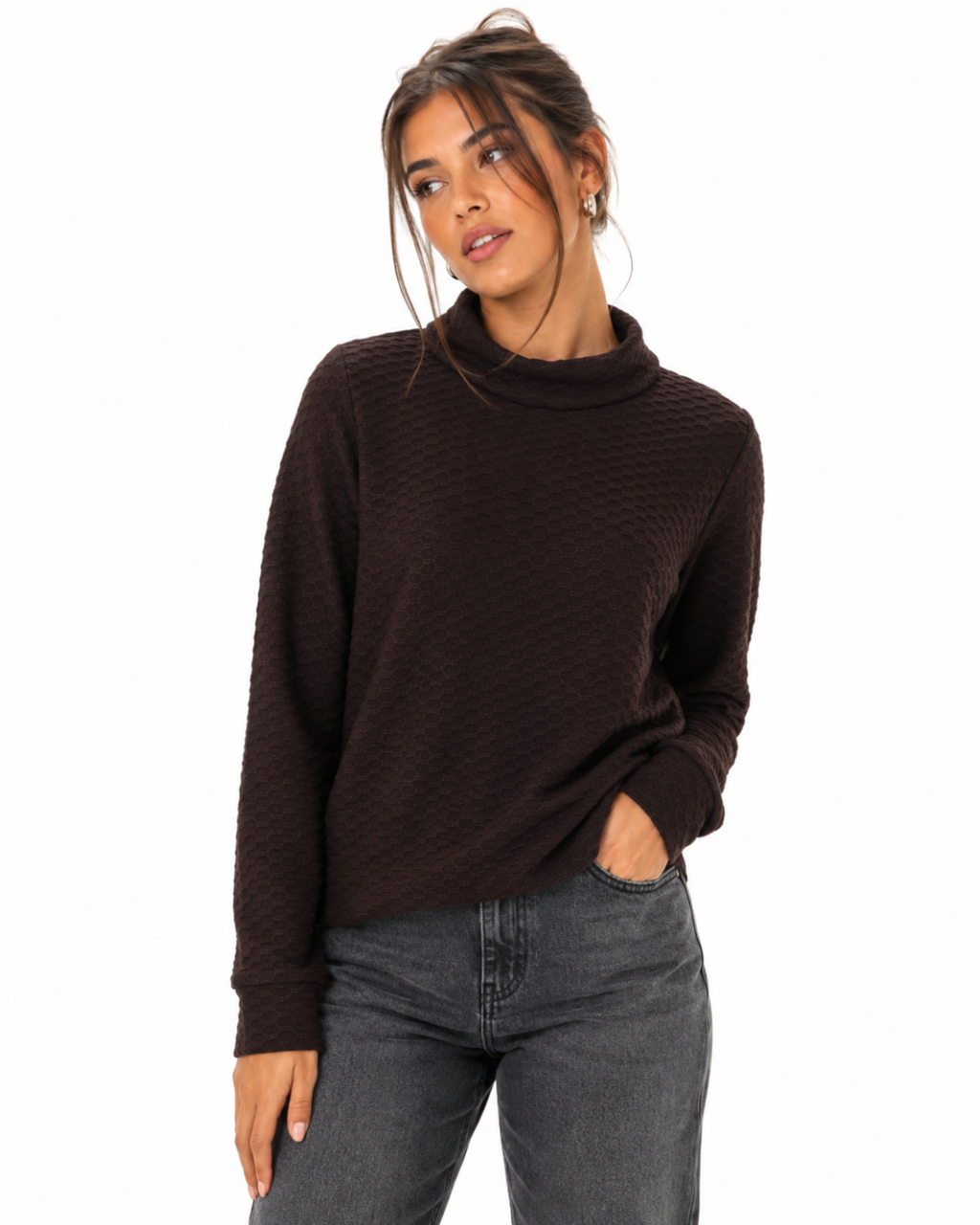Tröja turtleneck