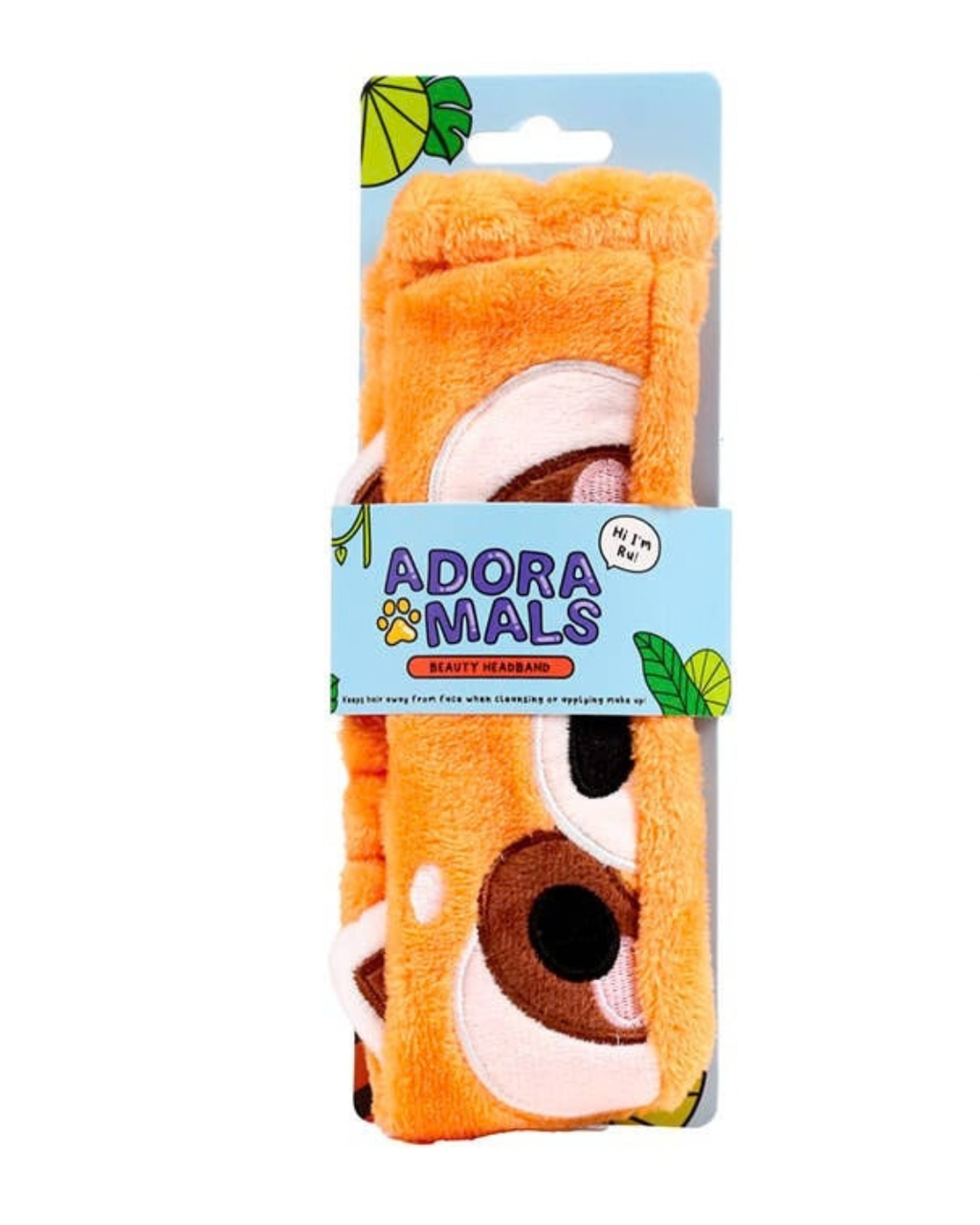 Skönhetshårband röd panda