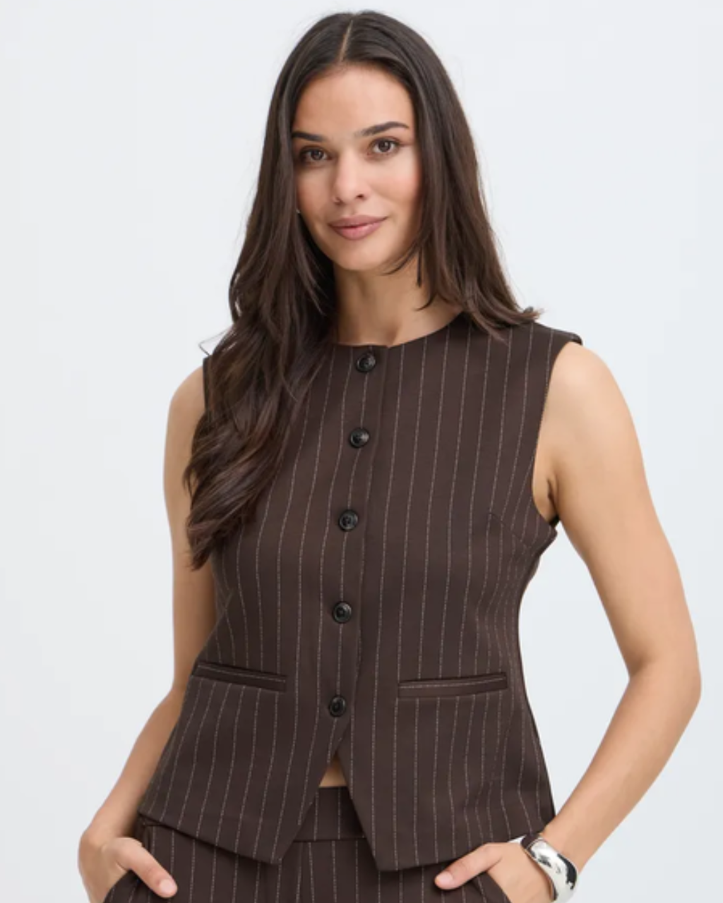 Väst pinstripe