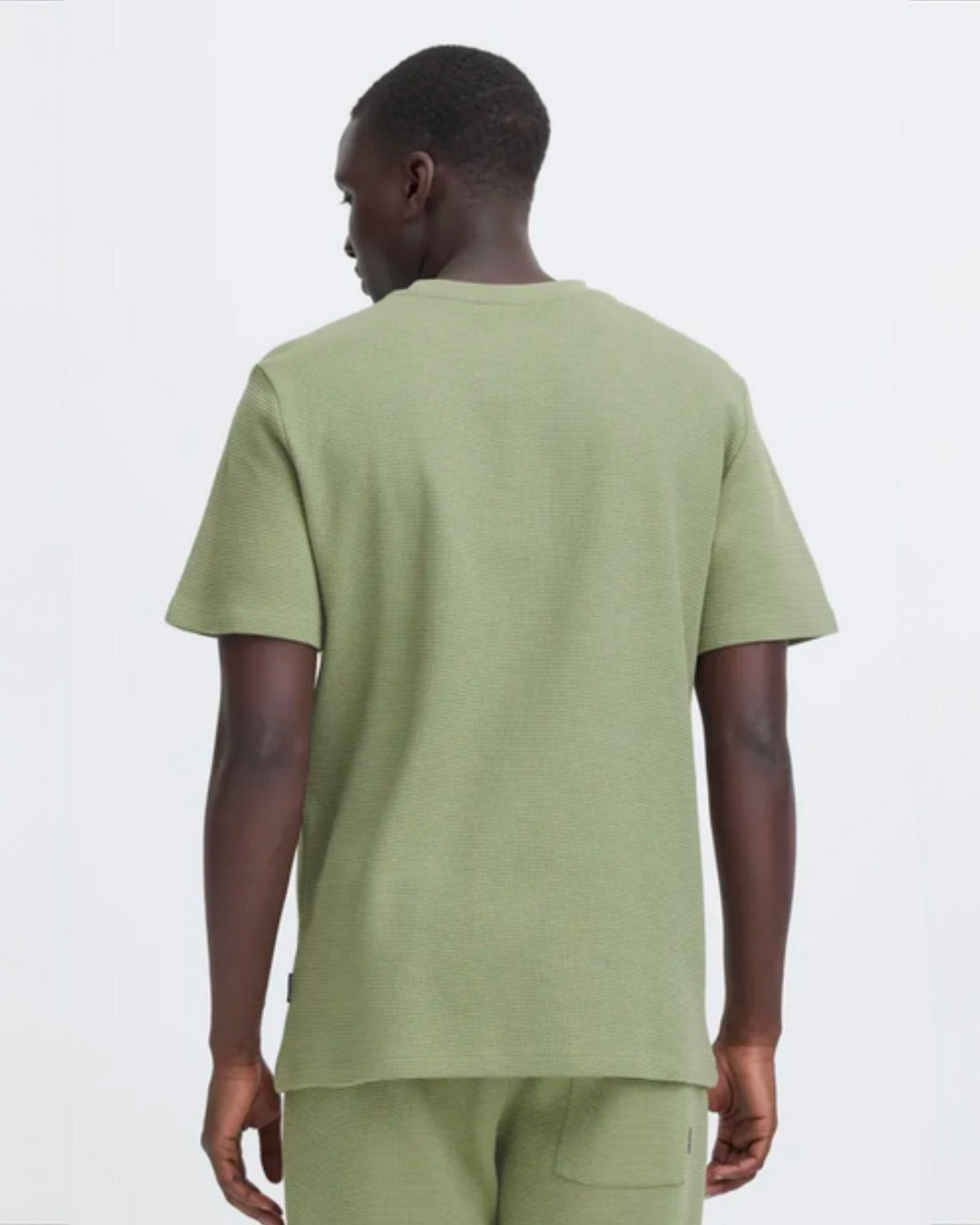 T-shirt med struktur