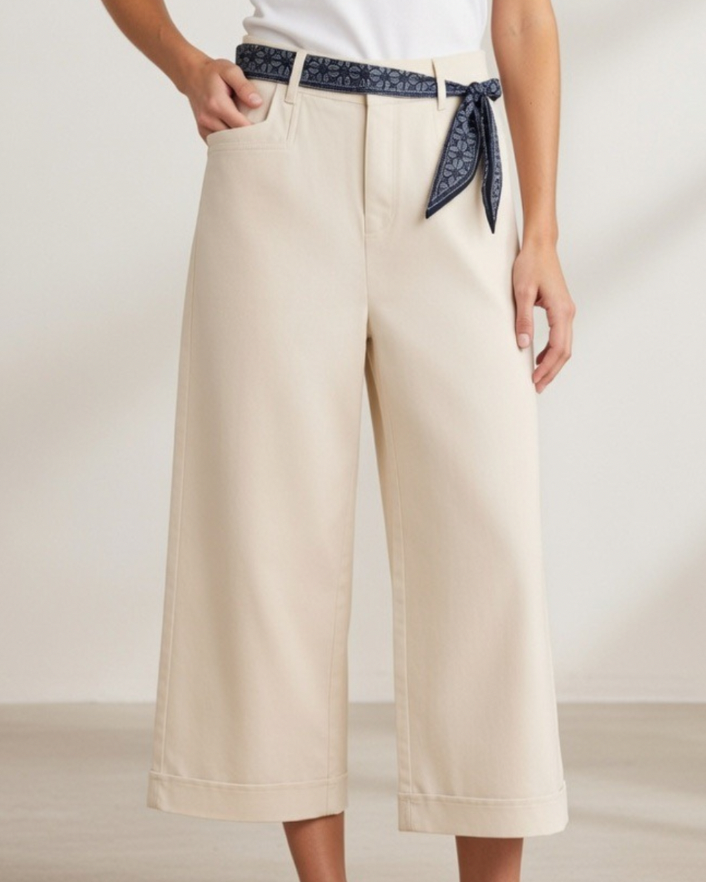 7/8dels Byxor med sjalskärp