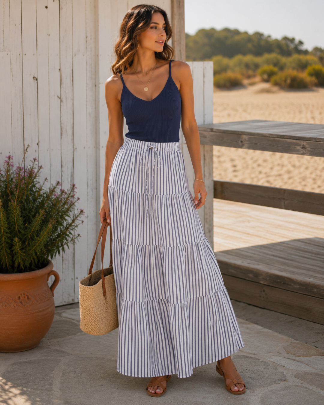 Kjol maxi