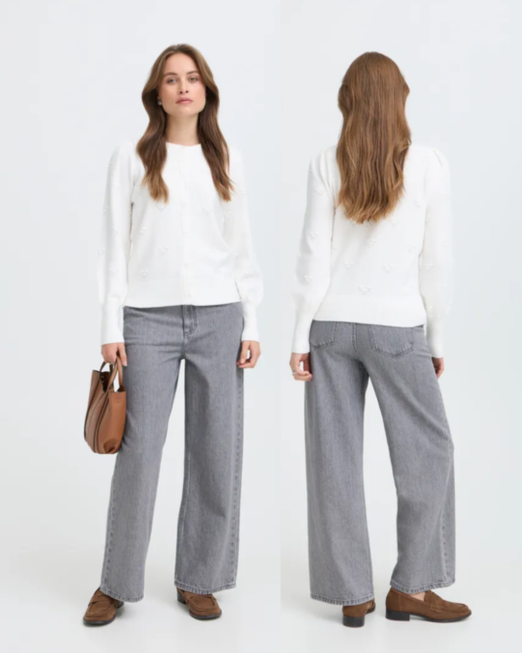 Cardigan Pointelle