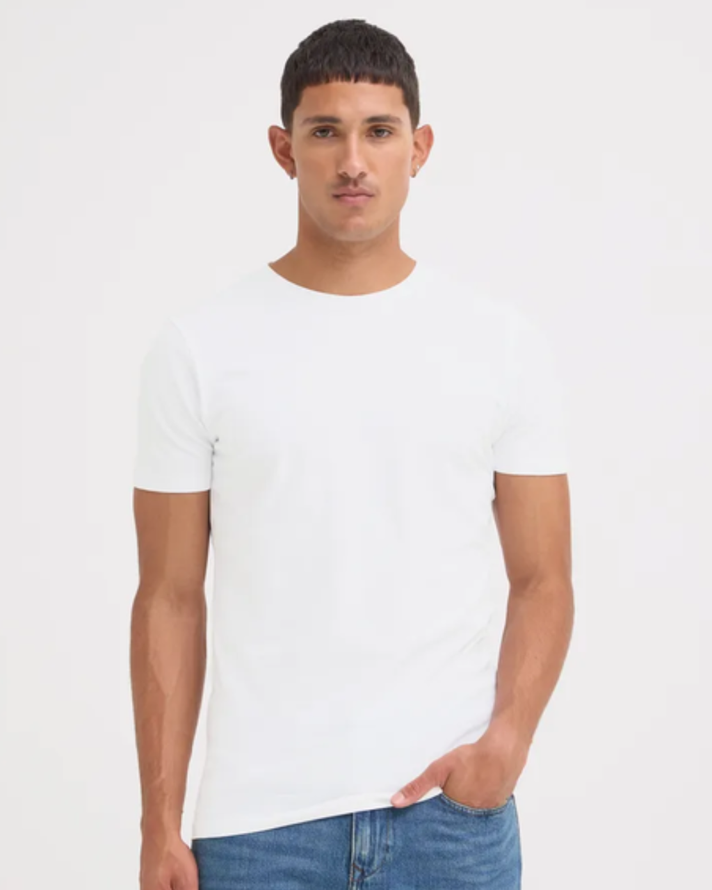 2-pack t-shirt rund hals
