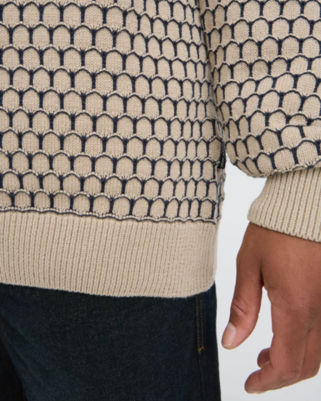 Tröja honeycomb