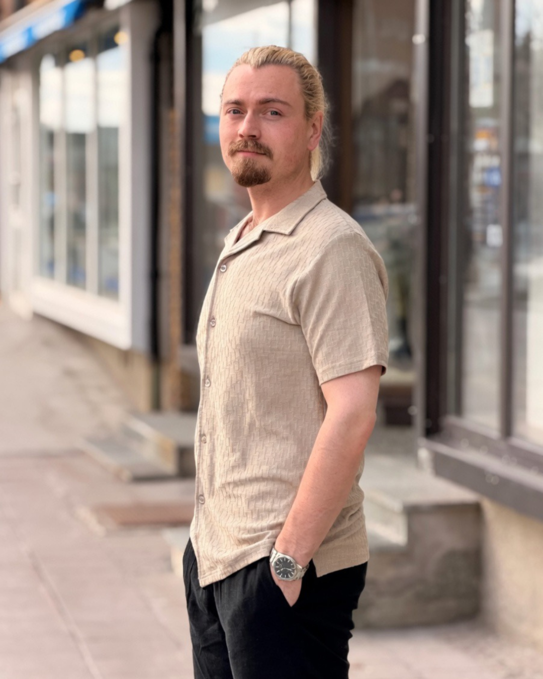 Piké skjortmodell
