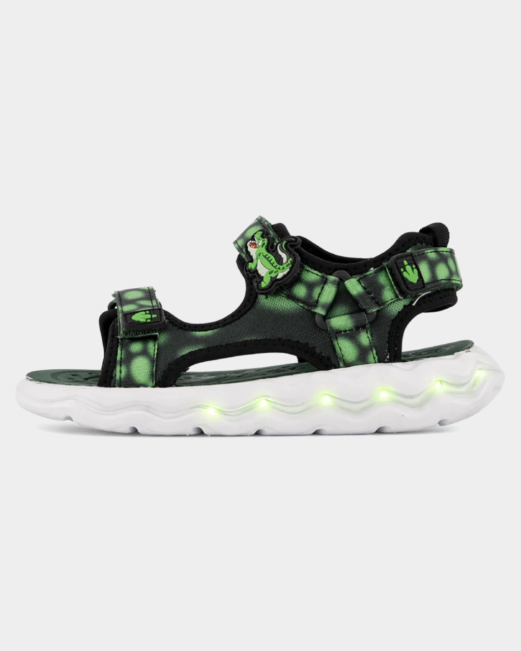 Sandaler med blinkeffekt