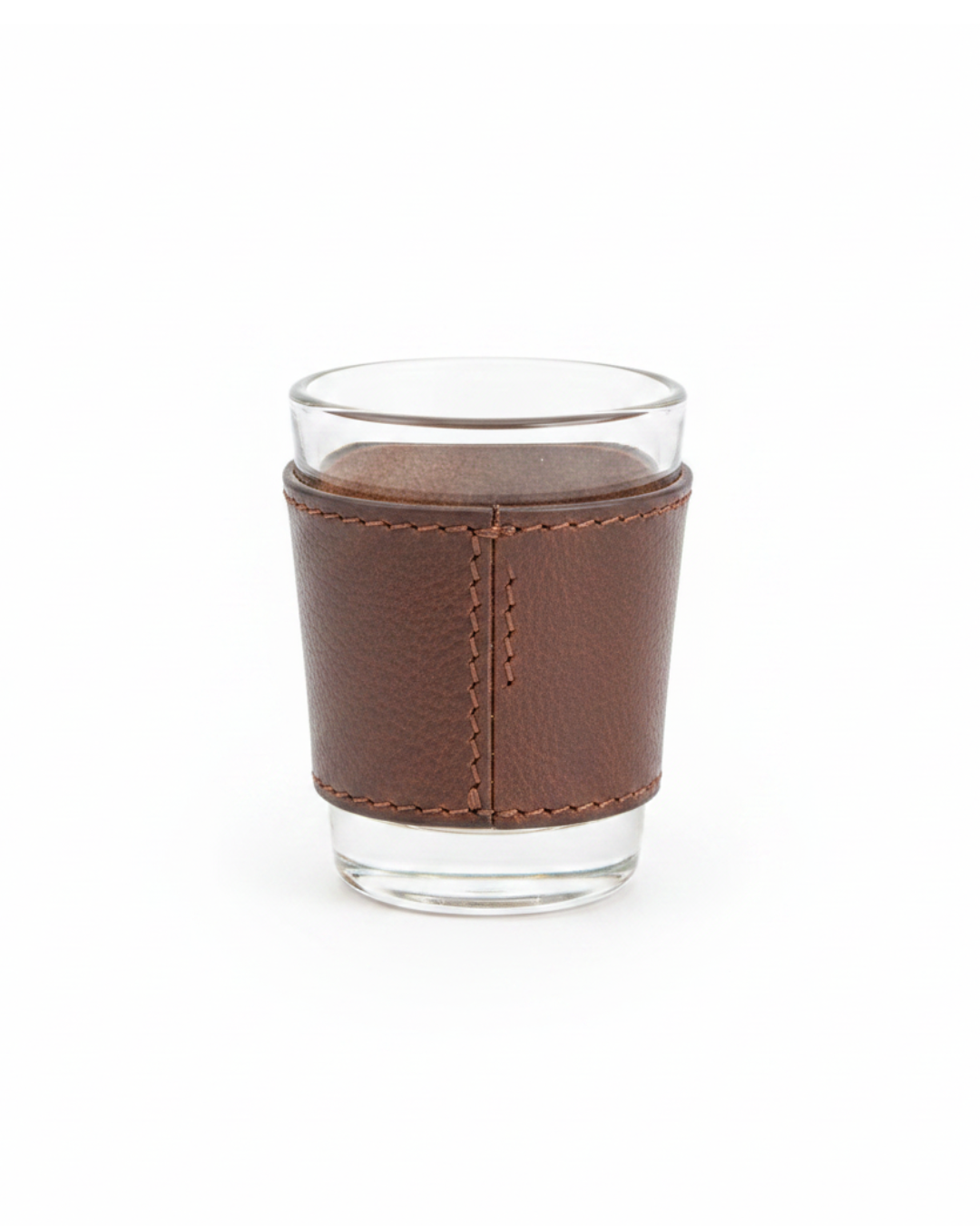 Snapsväska med glas