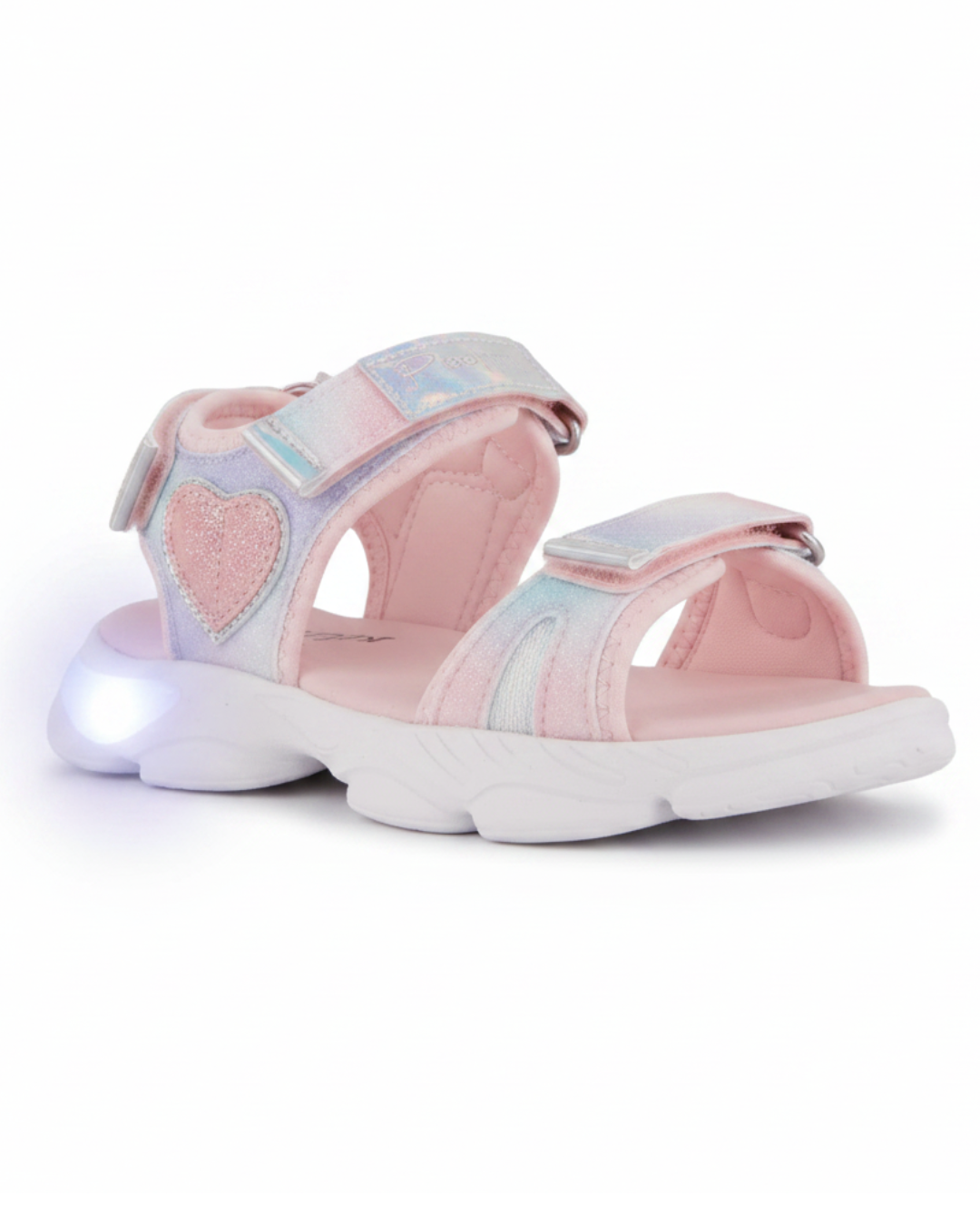 Sandal med blinkeffekt