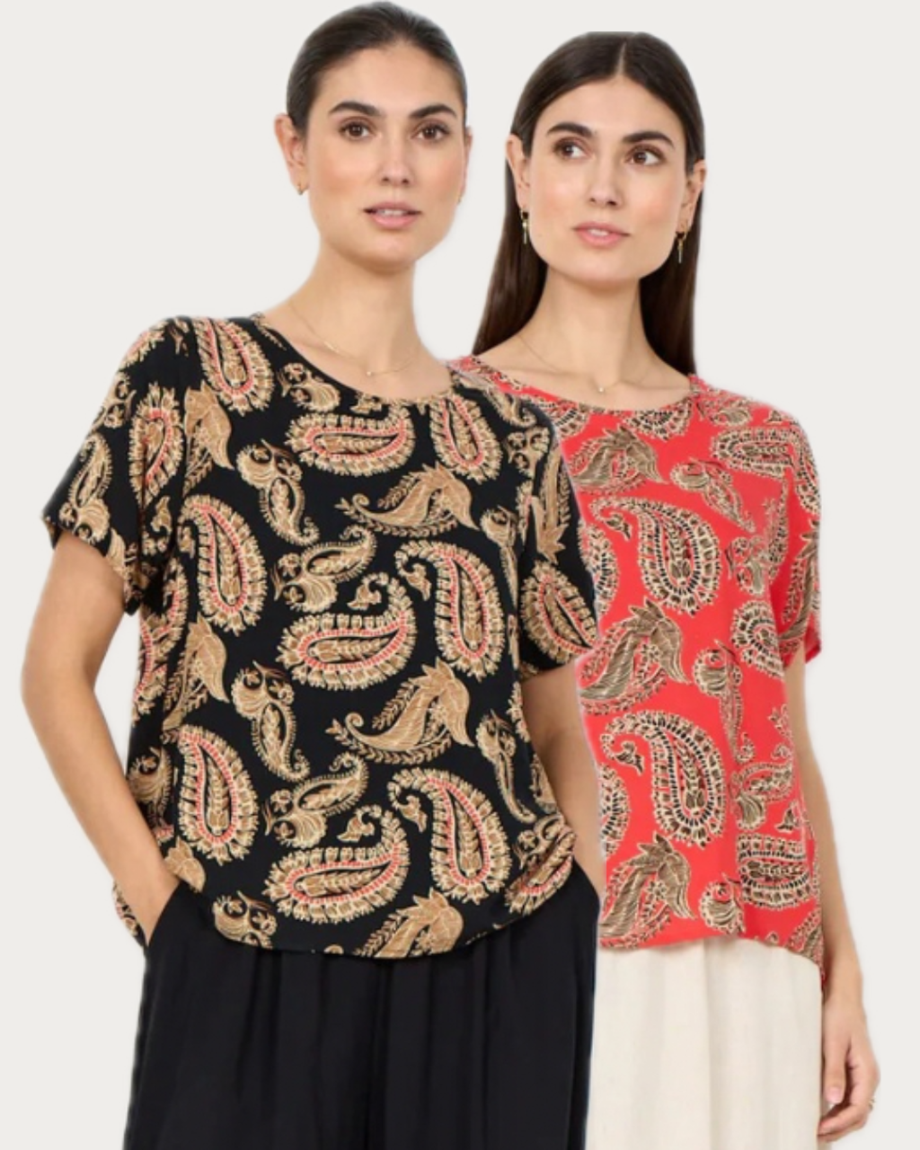 Blus paisley
