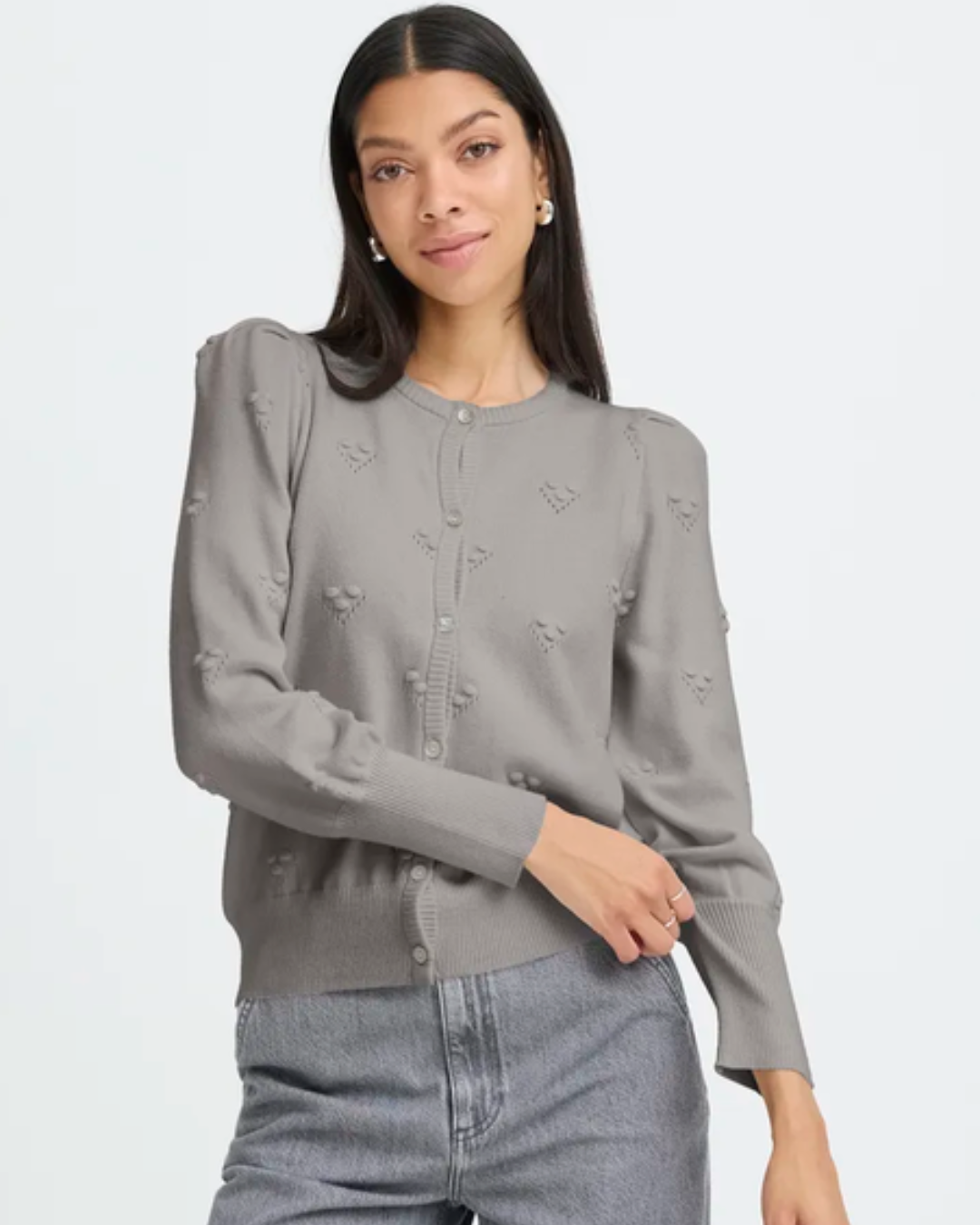 Cardigan Pointelle
