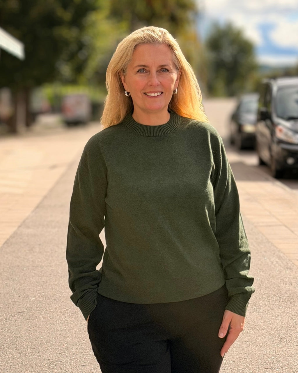 Crew neck i 3 färger
