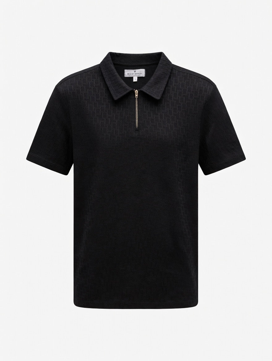 Piké med half-zip