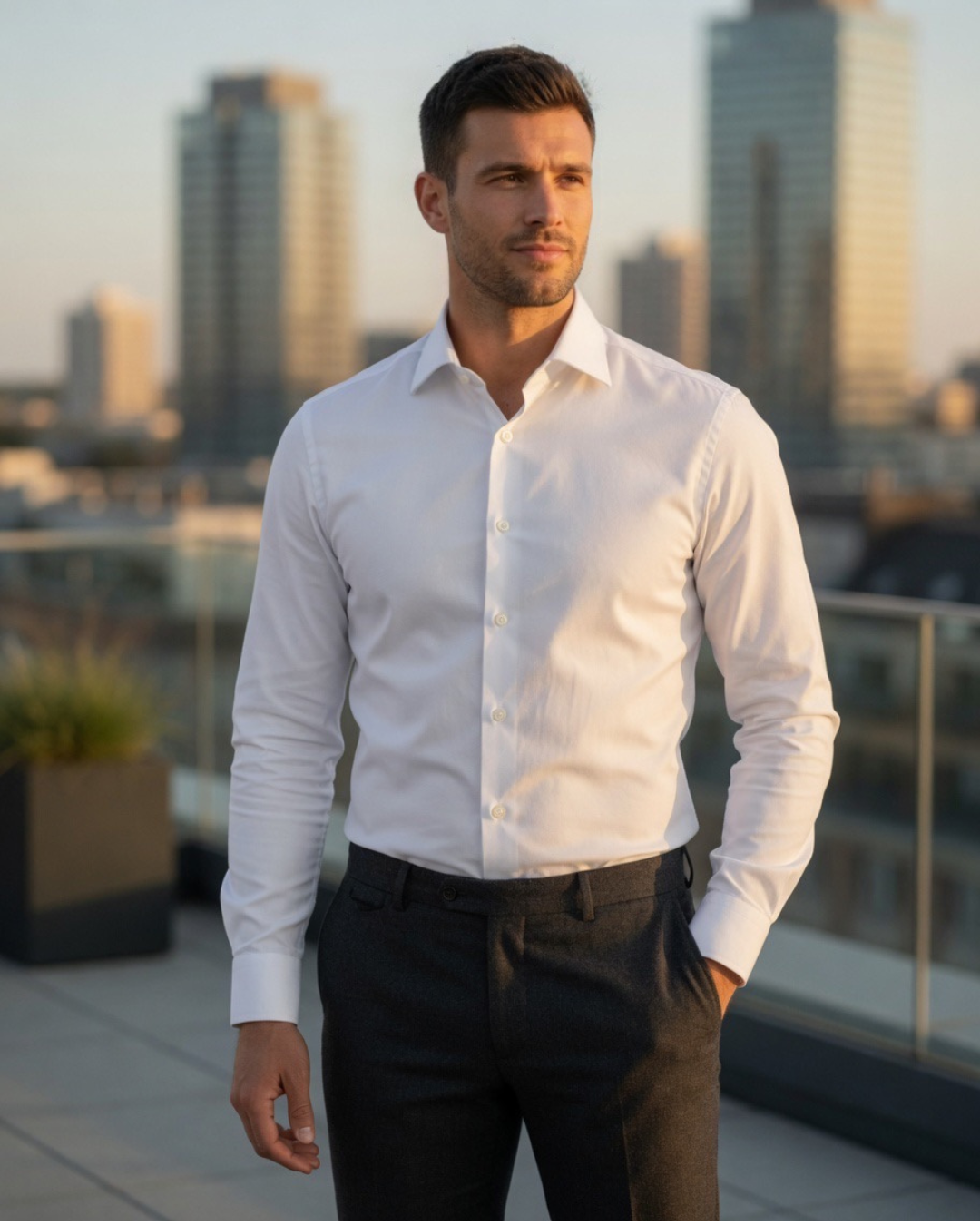 Skjorta slim fit