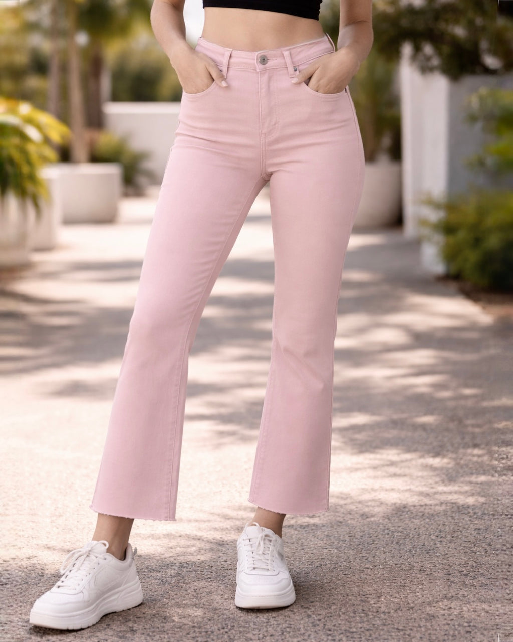 Jeans med flare