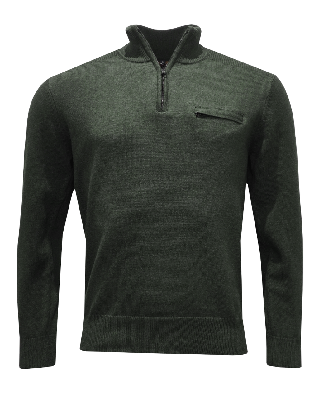 Half-zip i 2 färger