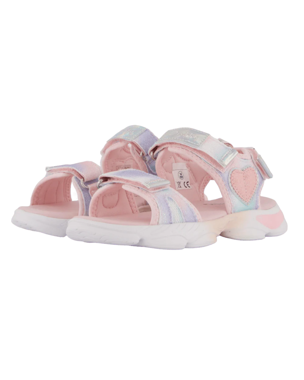 Sandal med blinkeffekt
