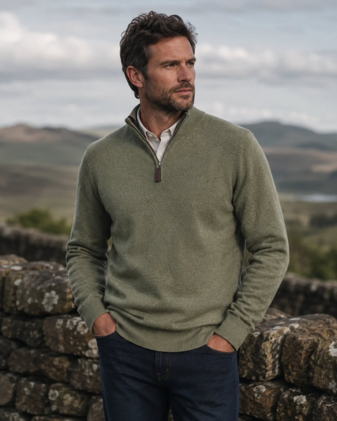 Half-zip