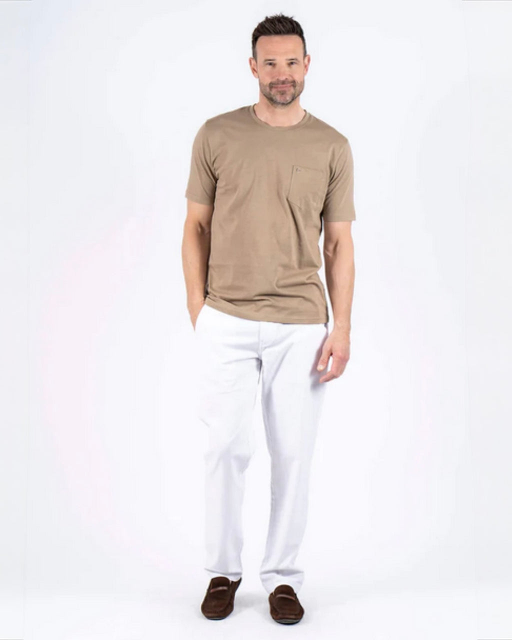 T-shirt med ficka