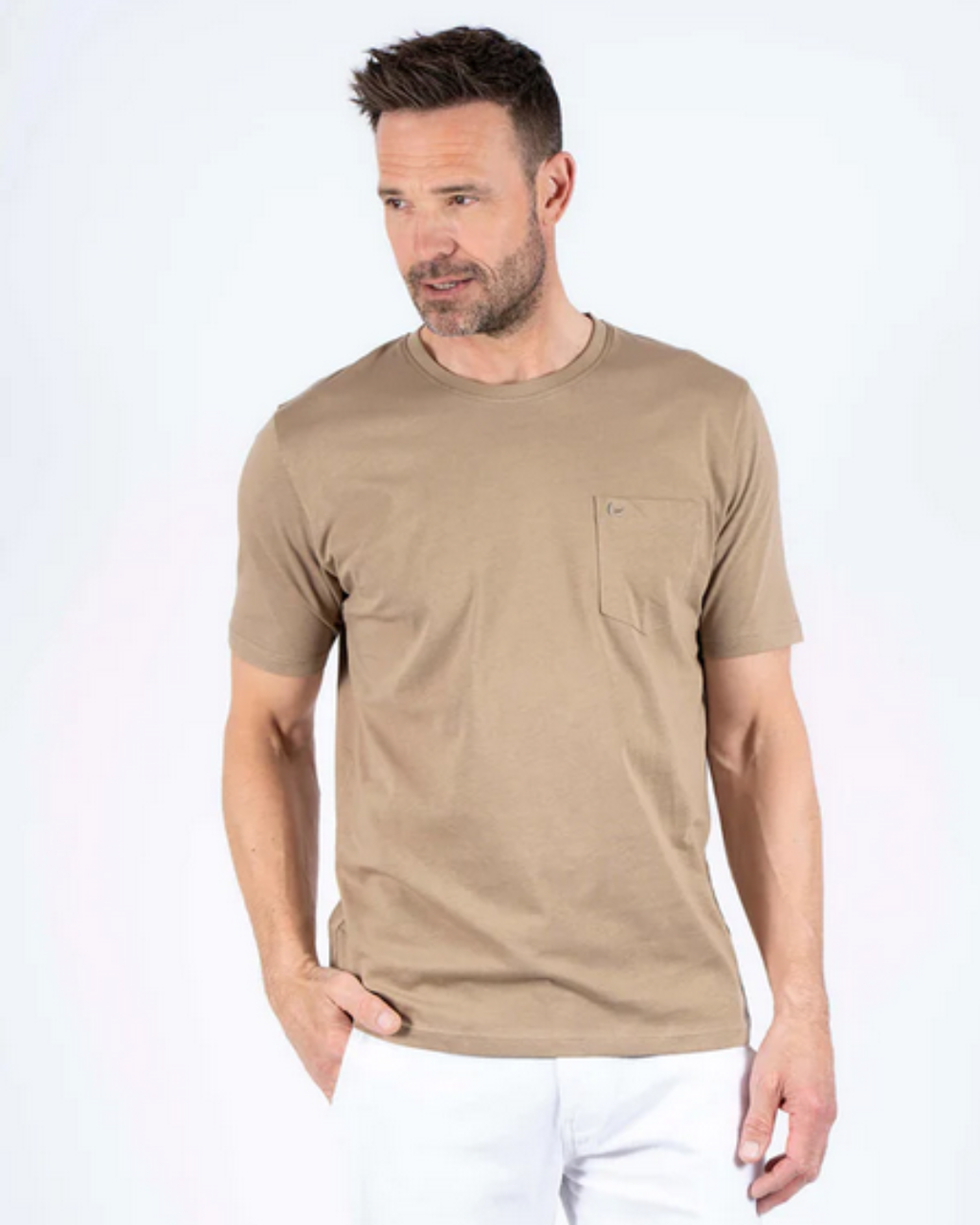 T-shirt med ficka