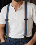 Hängslen denim