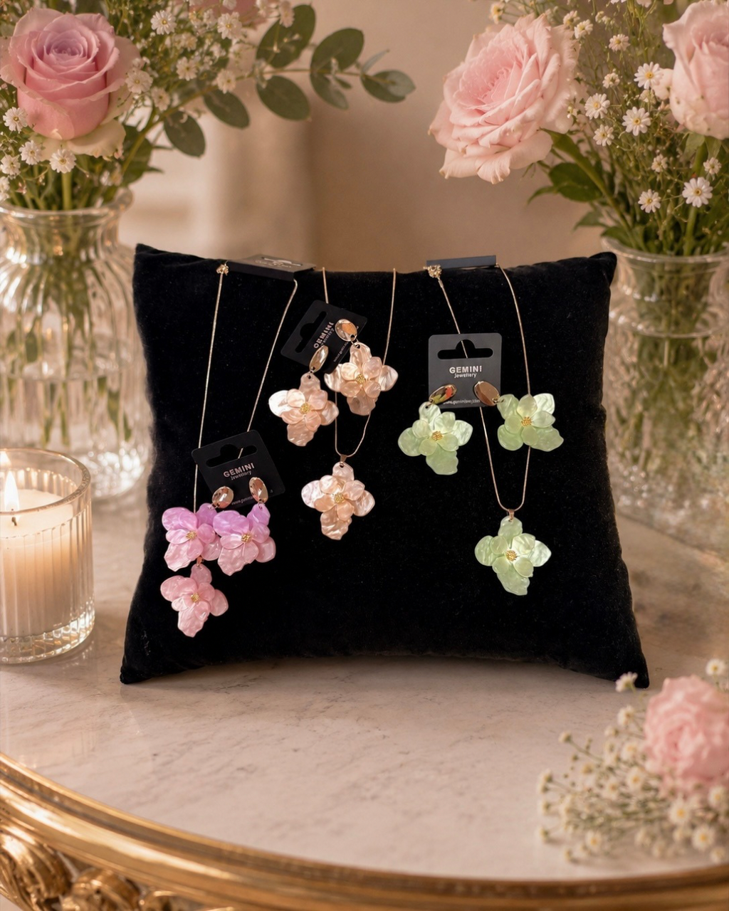 Halsband blomma