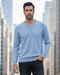 Pullover v-hals