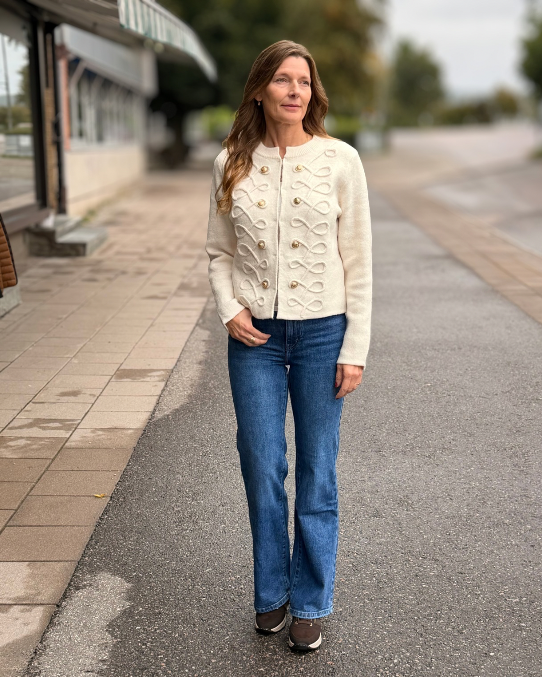 Jeans med lockfickor