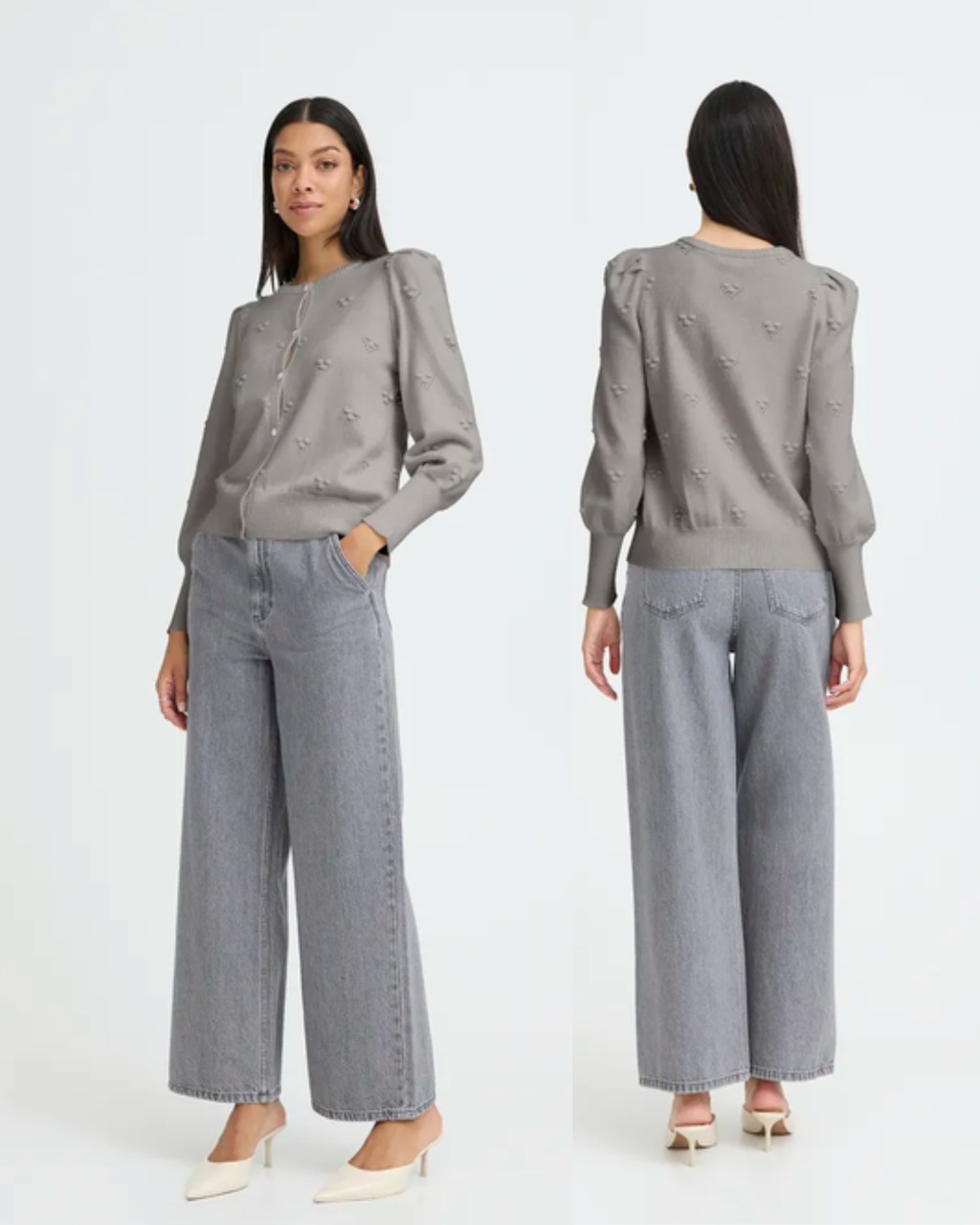 Cardigan Pointelle
